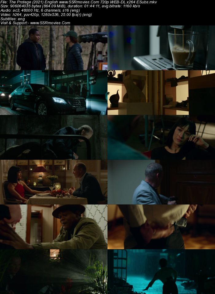 The Protégé (2021) English 720p WEB-DL x264 850MB Full Movie Download