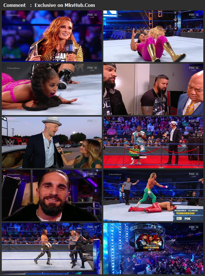 WWE Friday Night SmackDown 27th August 2021 720p WEBRip x264 750MB Download Download