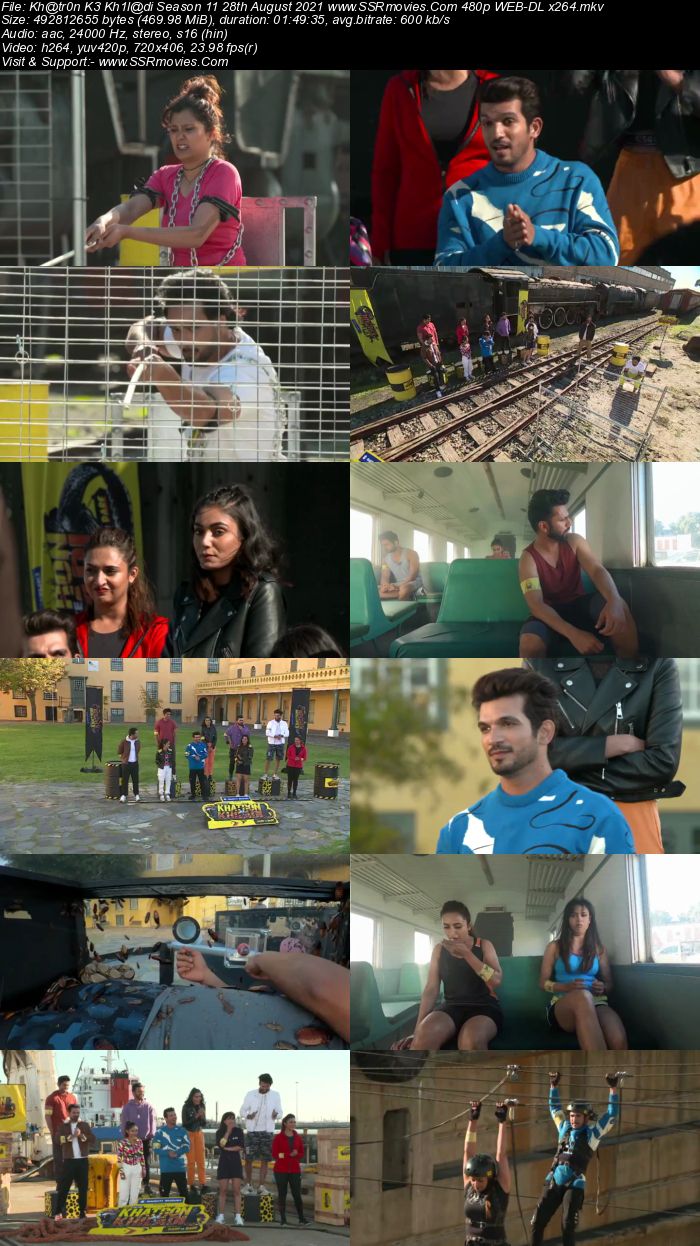 Khatron Ke Khiladi Season 11 28th August 2021 480p 720p WEB-DL 500MB Download