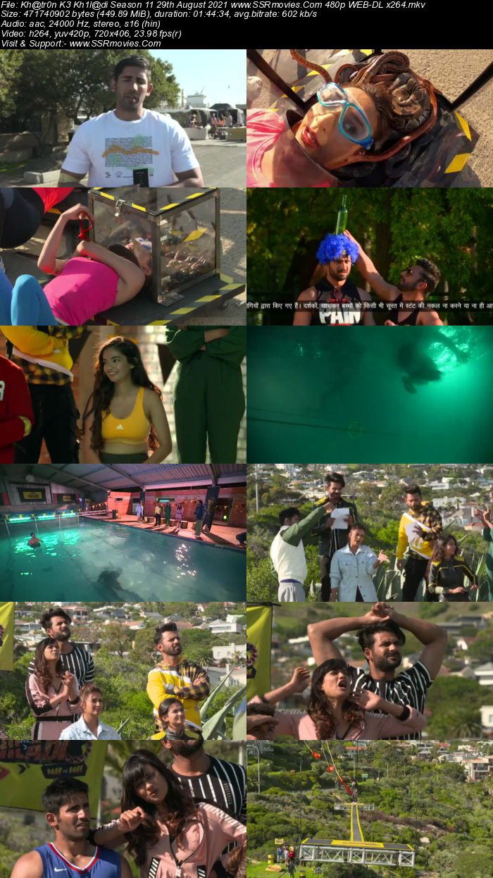 Khatron Ke Khiladi Season 11 29th August 2021 480p 720p WEB-DL 500MB Download