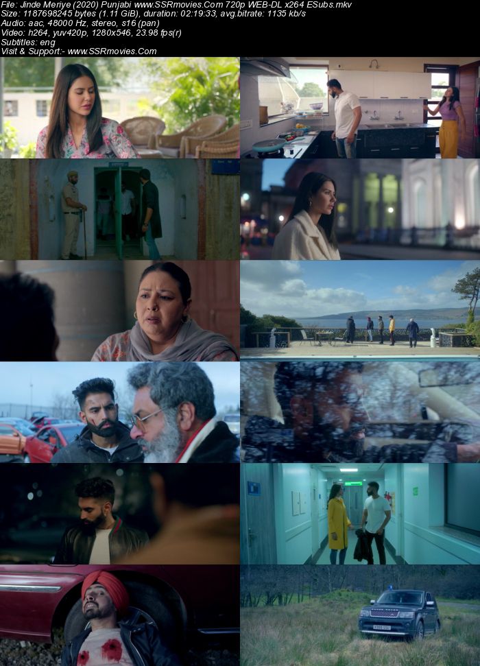 Jinde Meriye (2020) Punjabi 480p WEB-DL x264 400MB ESubs Full Movie Download