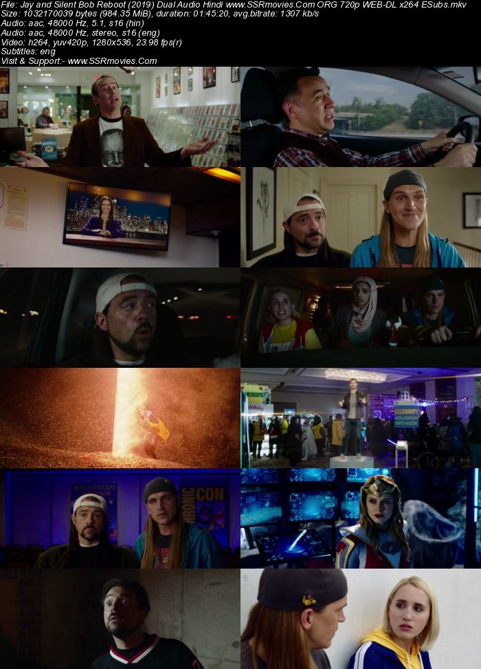 Jay and Silent Bob Reboot (2019) Dual Audio Hindi 480p WEB-DL 350MB Full Movie Download