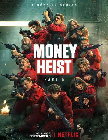 Money Heist 2021 S05 Complete Dual Audio Hindi 720p WEB-DL 1.7GB ESubs Download