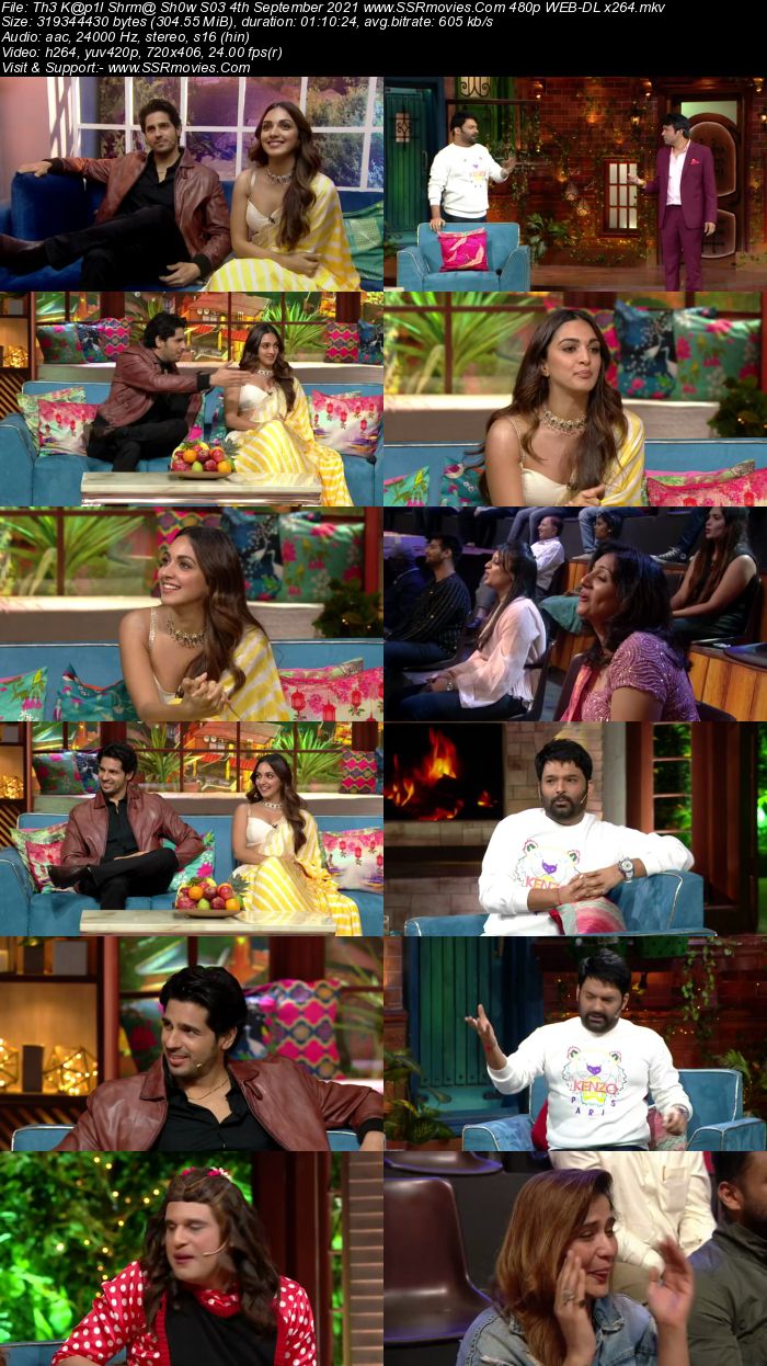 The Kapil Sharma Show S03 4th September 2021 480p 720p WEB-DL 300MB Download