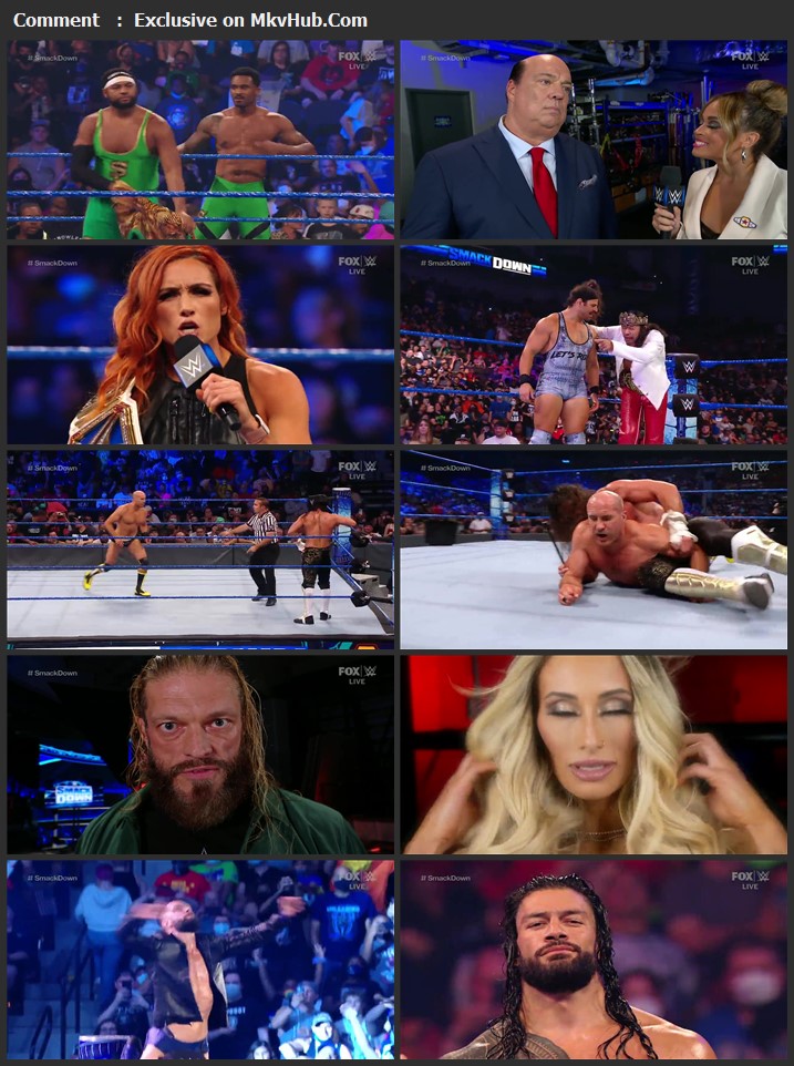 WWE Friday Night SmackDown 3rd September 2021 720p WEBRip x264 800MB Download