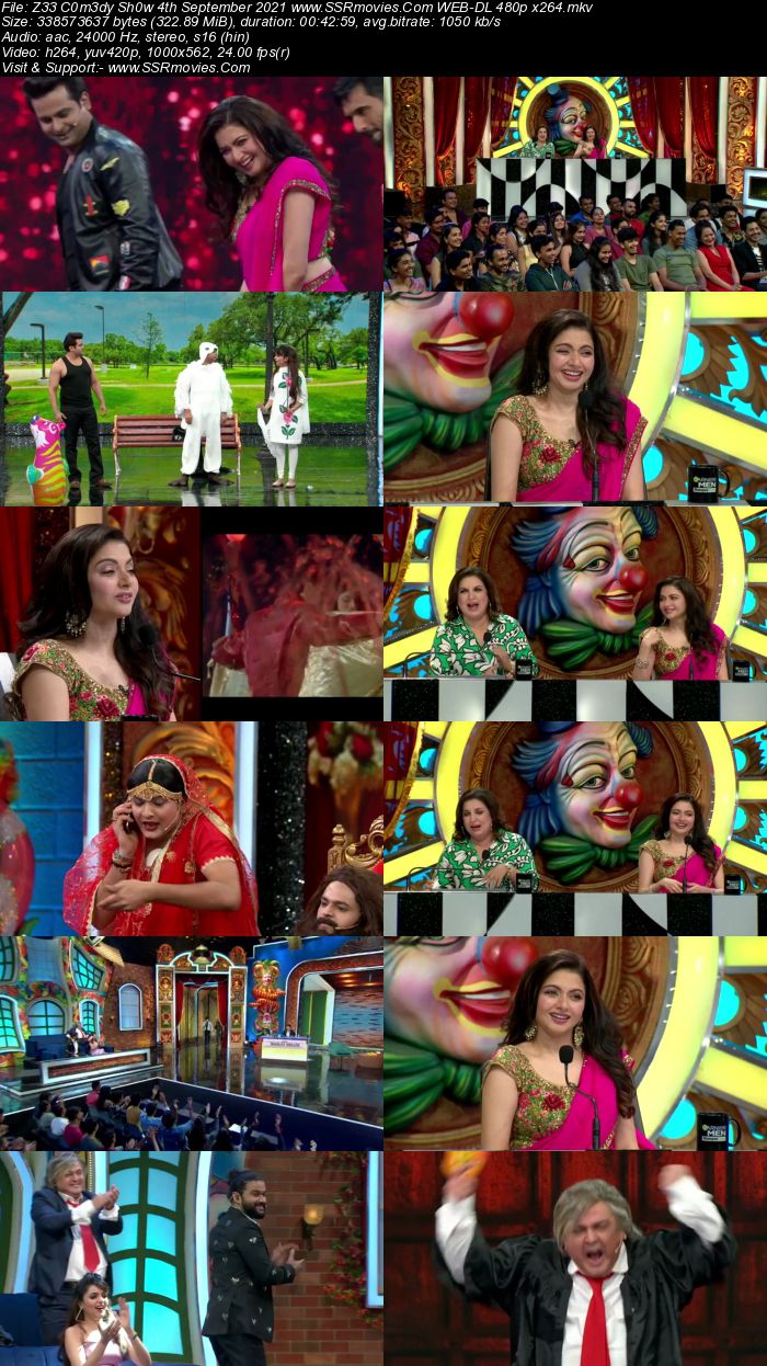 Zee Comedy Show 4th September 2021 480p WEB-DL x264 300MB Download