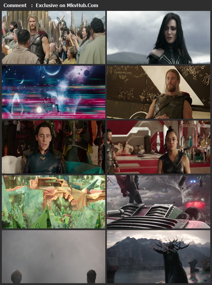 Thor: Ragnarok 2017 English 720p BluRay 1GB Download