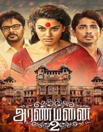 Aranmanai 2 (2016) Hindi Dubbed 480p HDRip x264 350MB Full Movie Download