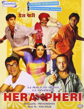 Hera Pheri (2000) Hindi 480p WEB-DL x264 400MB ESubs Full Movie Download