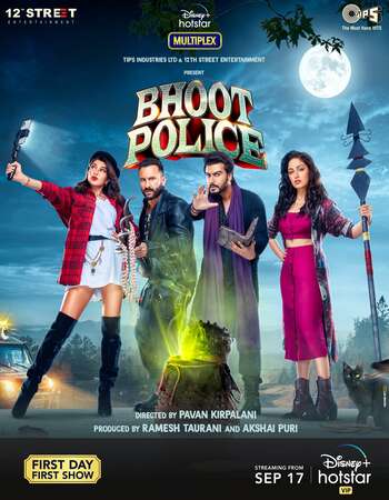 Bhoot police 2021 Hindi 1080p WEB-DL 2.2GB ESubs