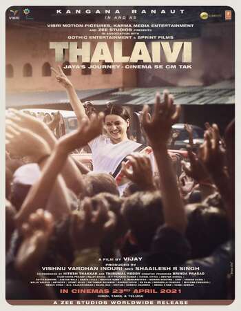 Thalaivi 2021 Hindi 1080p WEB-DL x264 2.5GB ESubs