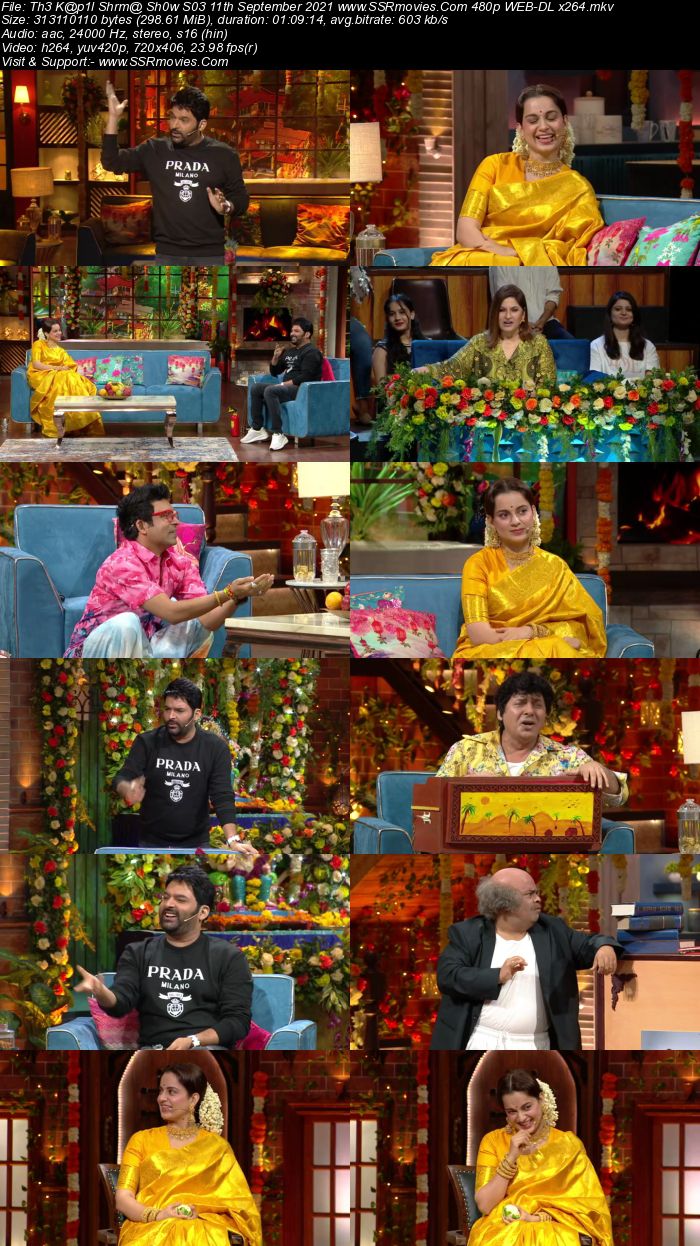 The Kapil Sharma Show S03 11th September 2021 480p 720p WEB-DL 300MB Download