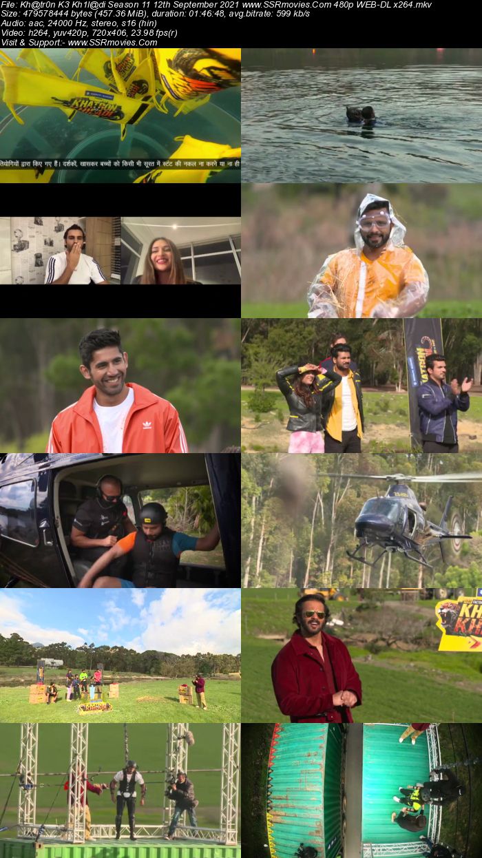 Khatron Ke Khiladi Season 11 12th September 2021 480p 720p WEB-DL 500MB Download