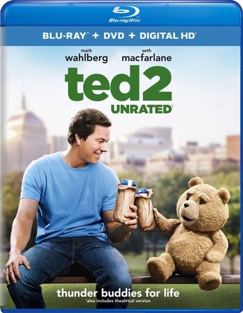 Ted 2 (2015) UNRATED Dual Audio Hindi ORG 480p BluRay 400MB ESubs Full Movie Download