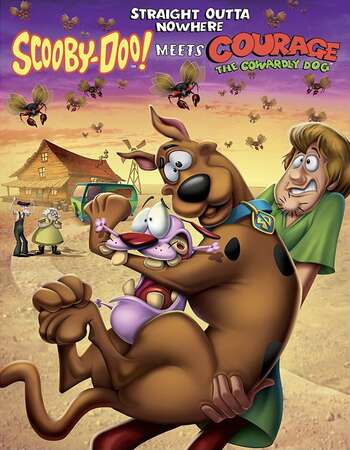 Straight Outta Nowhere Scooby-Doo! Meets Courage the Cowardly Dog 2021 English 720p WEB-DL 700MB ESubs