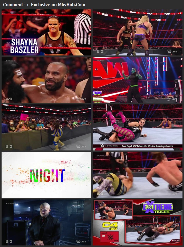 WWE Monday Night Raw 13th September 2021 720p WEBRip x264 1.1GB Download