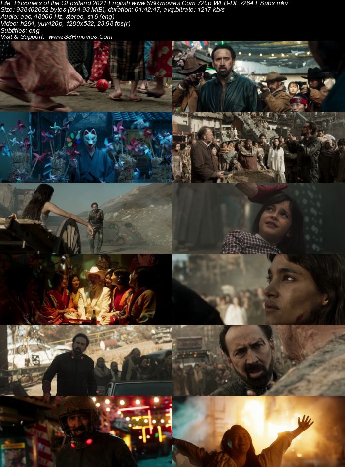 Prisoners of the Ghostland (2021) English 720p WEB-DL x264 900MB Full Movie Download