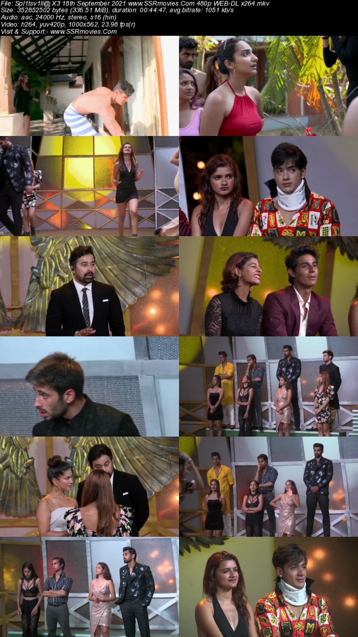 Splitsvilla X3 18th September 2021 480p WEB-DL x264 300MB Download