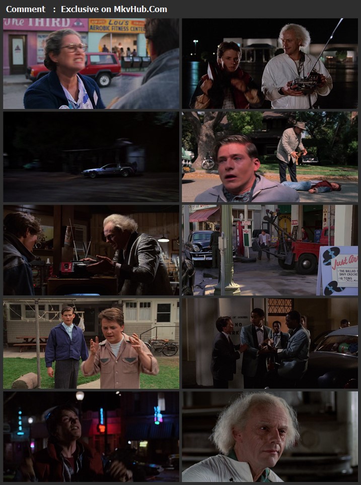 Back to the Future 1985 English 720p BluRay 1GB Download