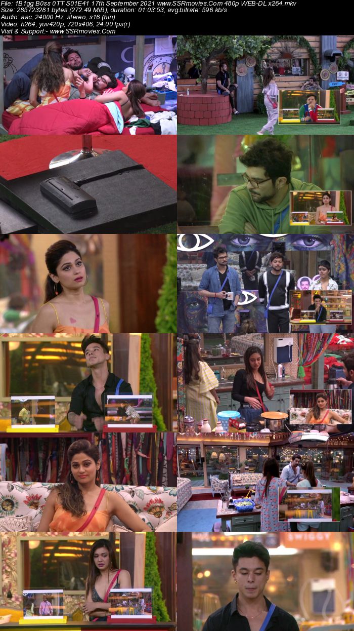 Bigg Boss 0TT S01E41 17th September 2021 480p 720p WEB-DL 350MB Download