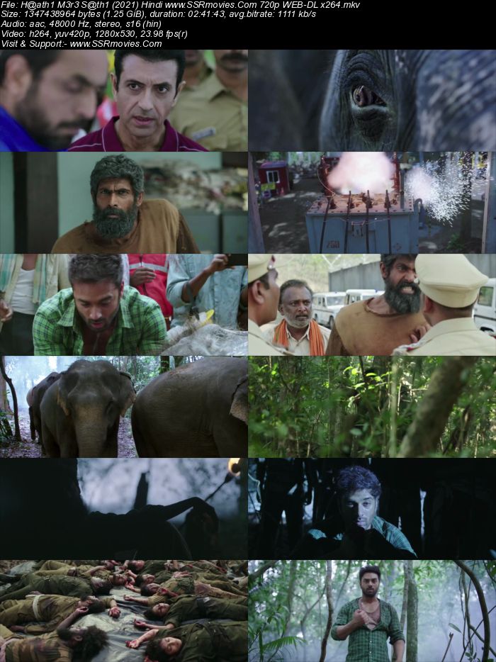 Haathi Mere Saathi (2021) Hindi 480p WEB-DL x264 500MB Full Movie Download