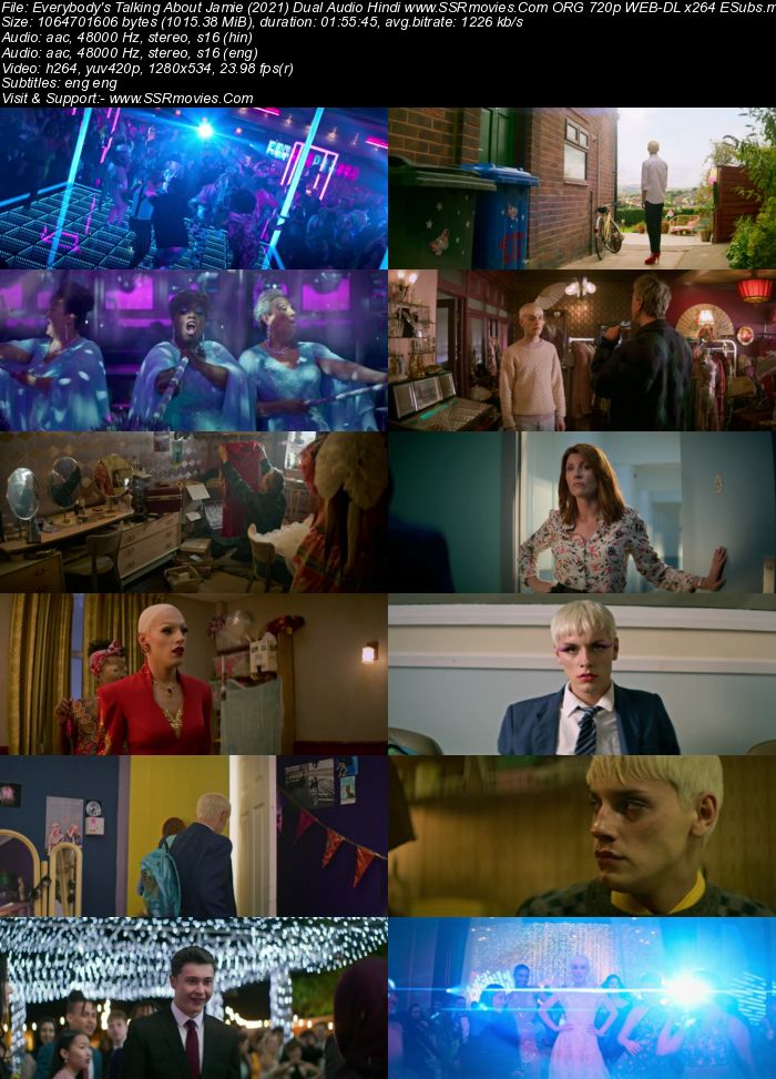 Everybody's Talking About Jamie (2021) Dual Audio Hindi 720p WEB-DL x264 1GB Full Movie Download