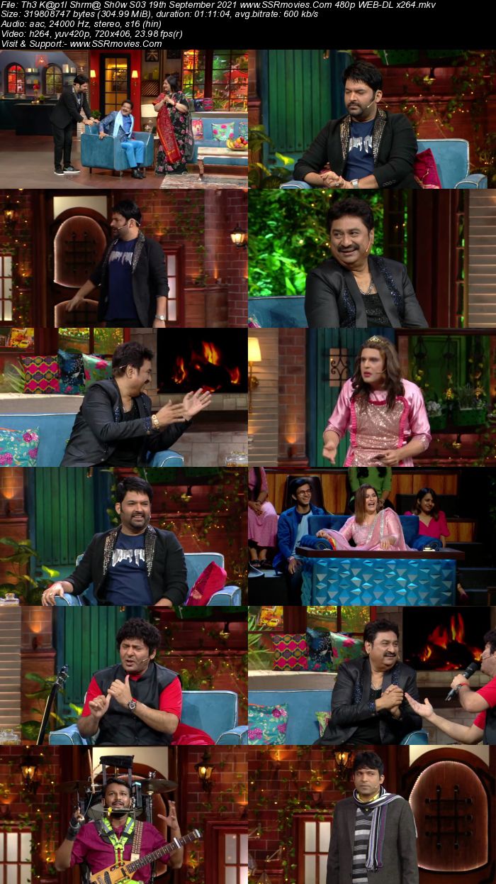 The Kapil Sharma Show S03 19th September 2021 480p 720p WEB-DL 300MB Download