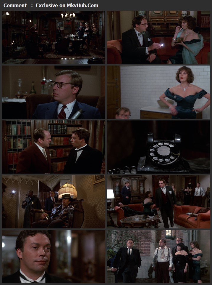 Clue 1985 English 720p BluRay 1GB Download