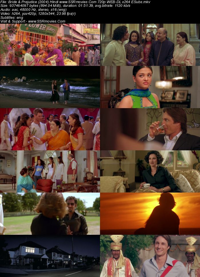 Bride & Prejudice (2004) Hindi 720p WEB-DL x264 900MB Full Movie Download