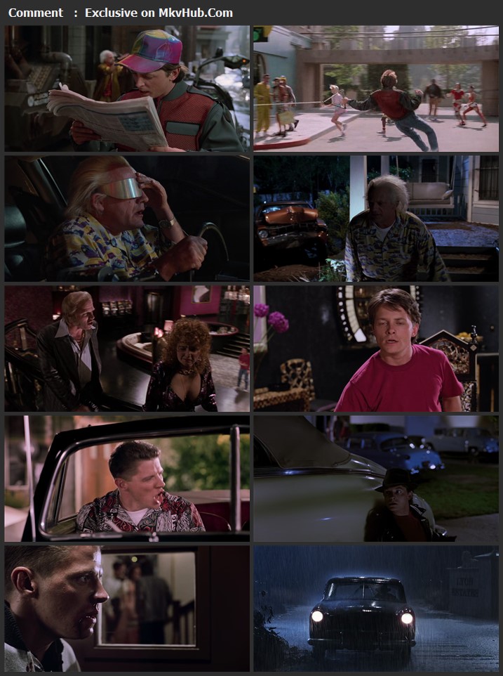 Back to the Future Part II 1989 English 720p BluRay 1.2GB Download