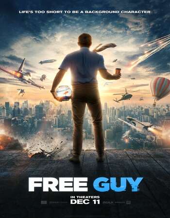 Free Guy (2021) English 480p HDRip x264 350MB Full Movie Download