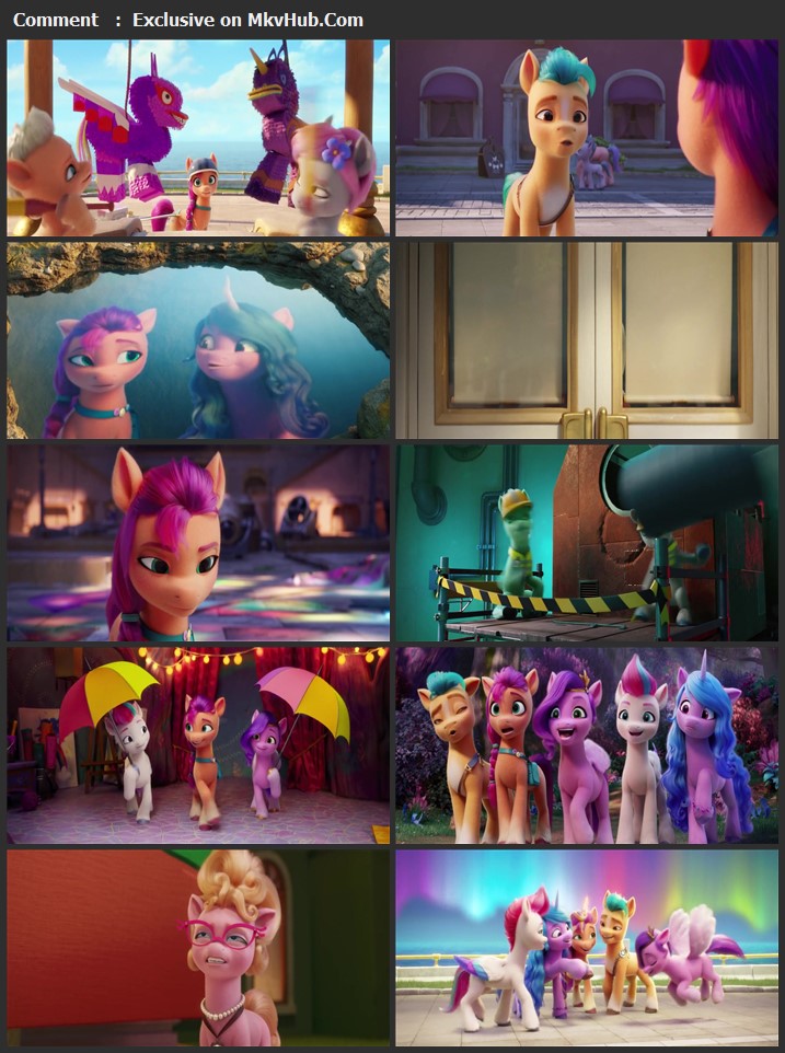 My Little Pony: A New Generation 2021 English 720p WEB-DL 800MB Download