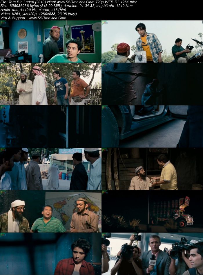 Tere Bin Laden (2010) Hindi 720p WEB-DL x264 800MB Full Movie Download