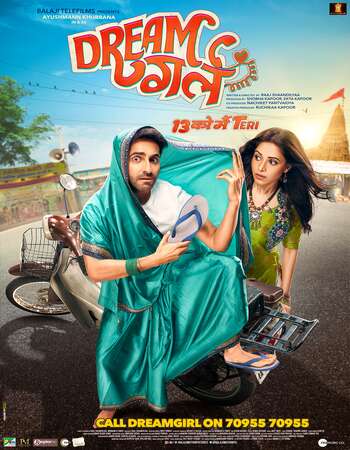 Dream Girl (2019) Hindi 720p WEB-DL x264 1GB ESubs Full Movie Download