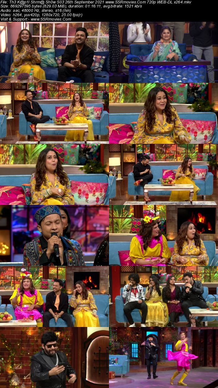 The Kapil Sharma Show S03 26th September 2021 480p 720p WEB-DL 300MB Download