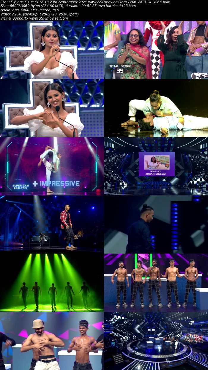 Dance Plus S06E13 29th September 2021 480p 720p WEB-DL x264 200MB Download