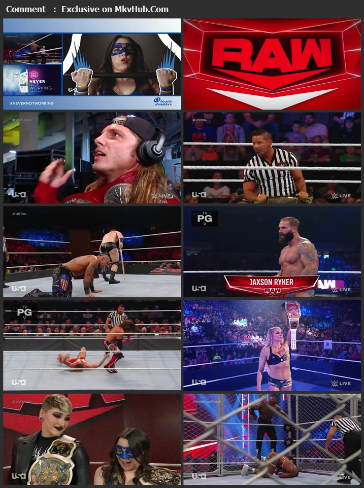 WWE Monday Night Raw 27th September 2021 720p WEBRip x264 1.1GB Download