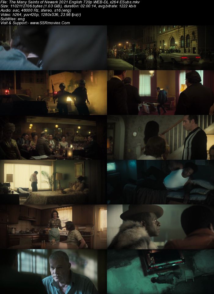 The Many Saints of Newark (2021) English 720p WEB-DL x264 1GB Full Movie Download