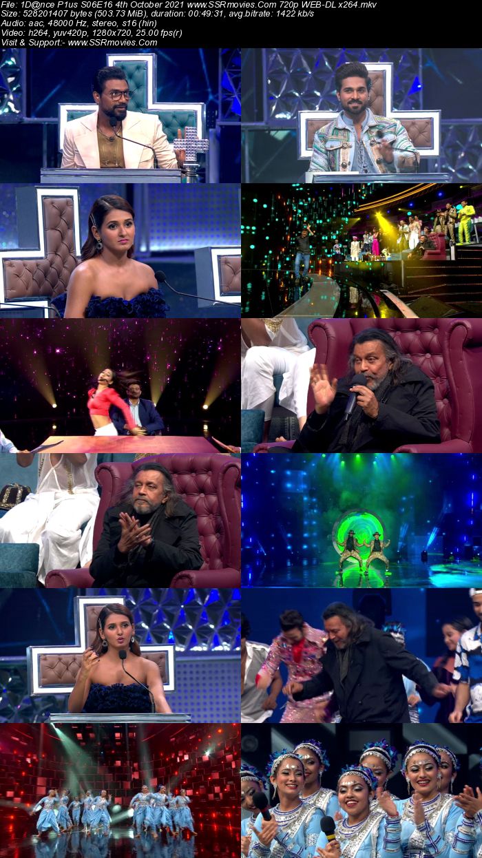 Dance Plus S06E16 4th October 2021 480p 720p WEB-DL x264 250MB Download