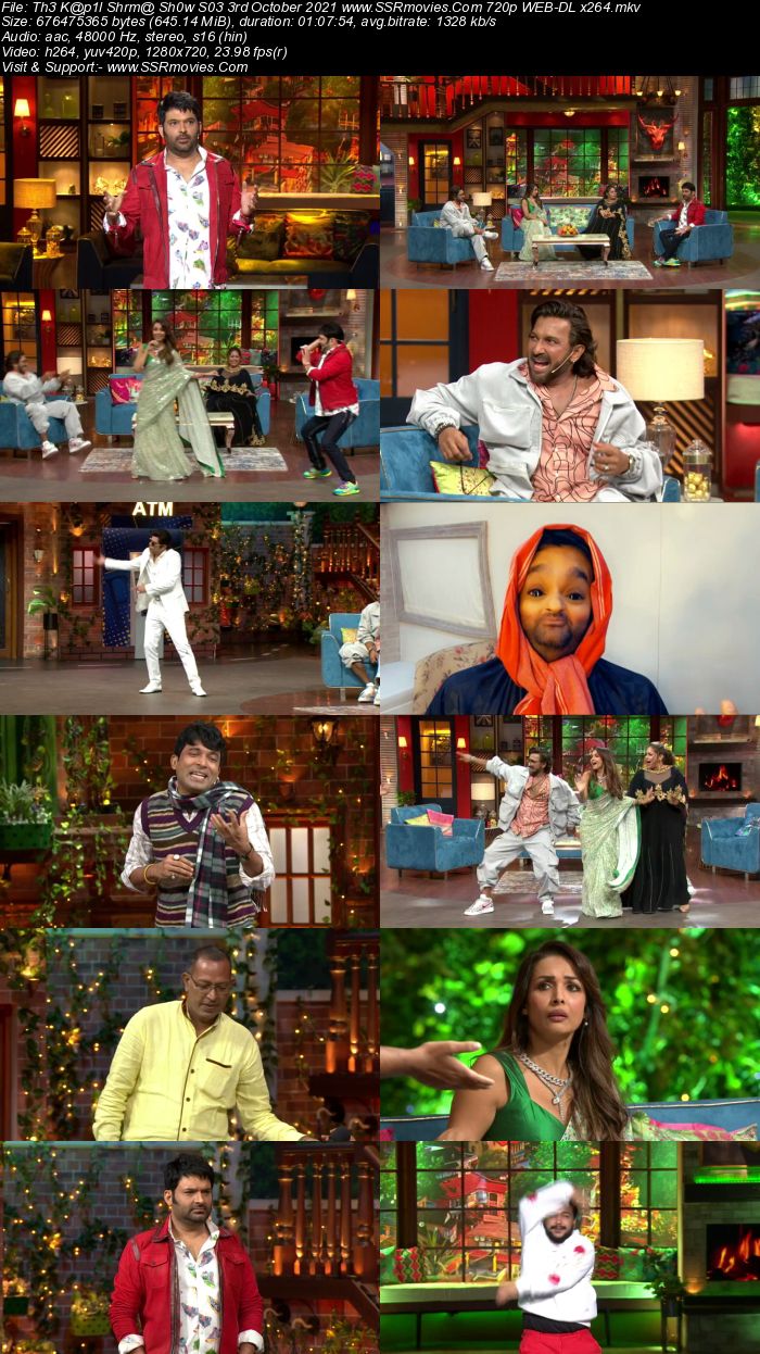 The Kapil Sharma Show S03 3rd October 2021 480p 720p WEB-DL 300MB Download