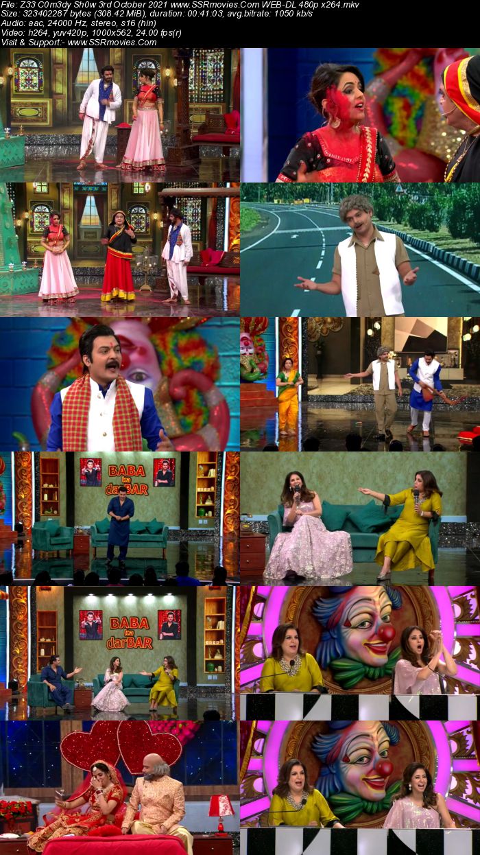 Zee Comedy Show 3rd October 2021 480p WEB-DL x264 300MB Download