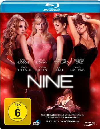 Nine (2009) Dual Audio Hindi ORG 720p BluRay x264 900MB Full Movie Download