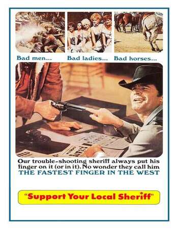 Support Your Local Sheriff! 1969 English 720p BluRay 1GB Download