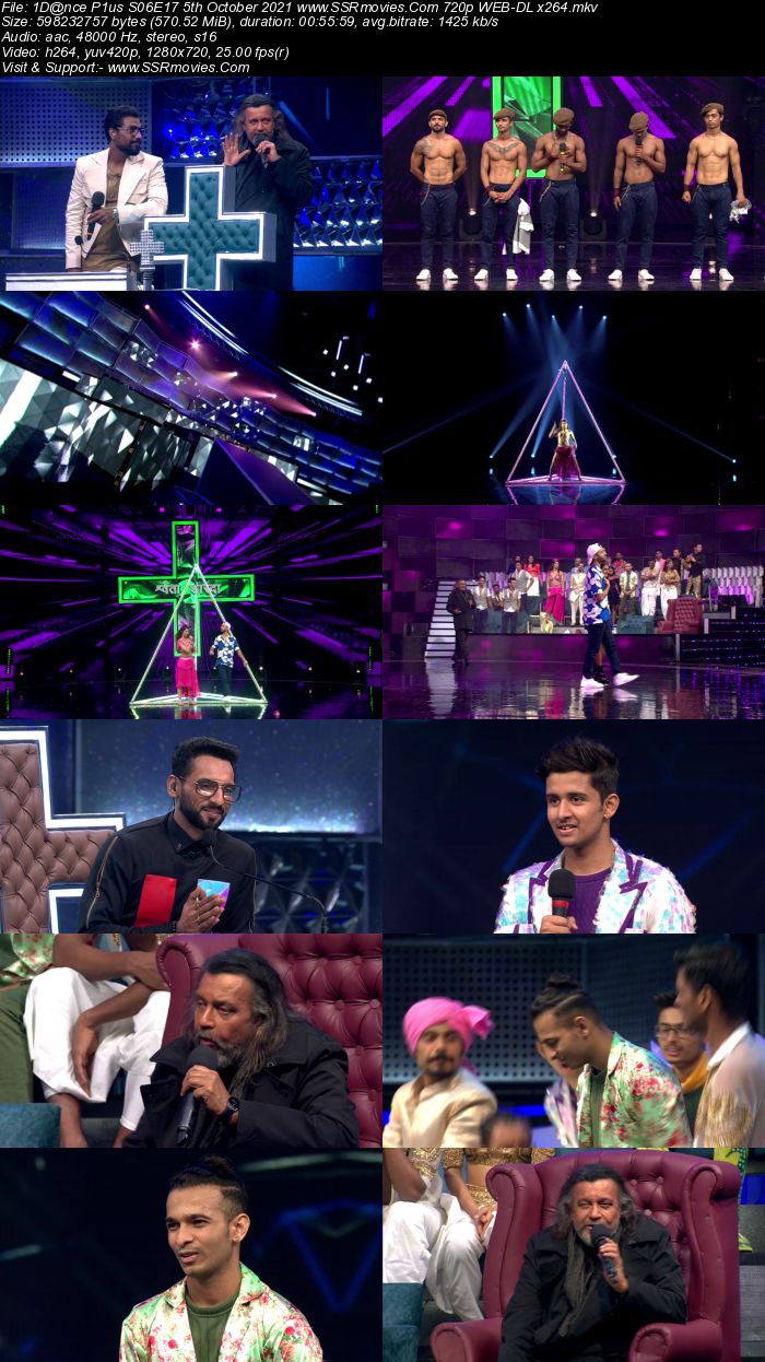 Dance Plus S06E17 5th October 2021 480p 720p WEB-DL x264 250MB Download