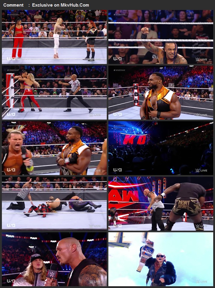 WWE Monday Night Raw 4th October 2021 720p WEBRip x264 1.1GB Download