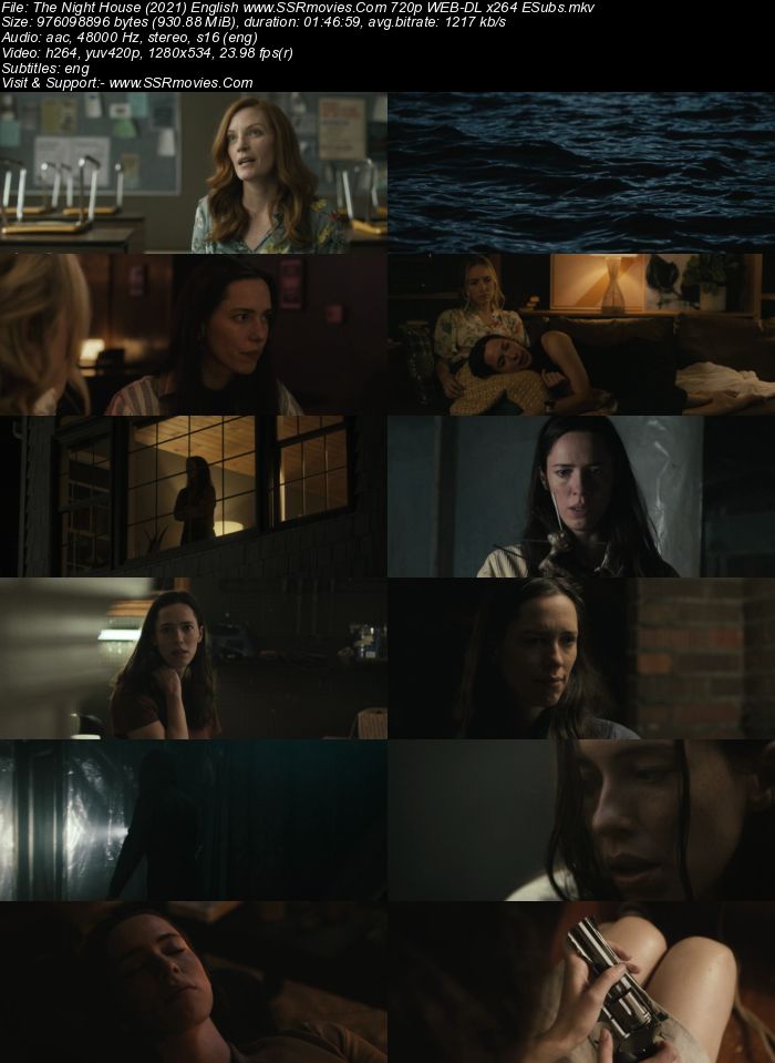 The Night House (2021) English 720p WEB-DL x264 900MB ESubs Full Movie Download