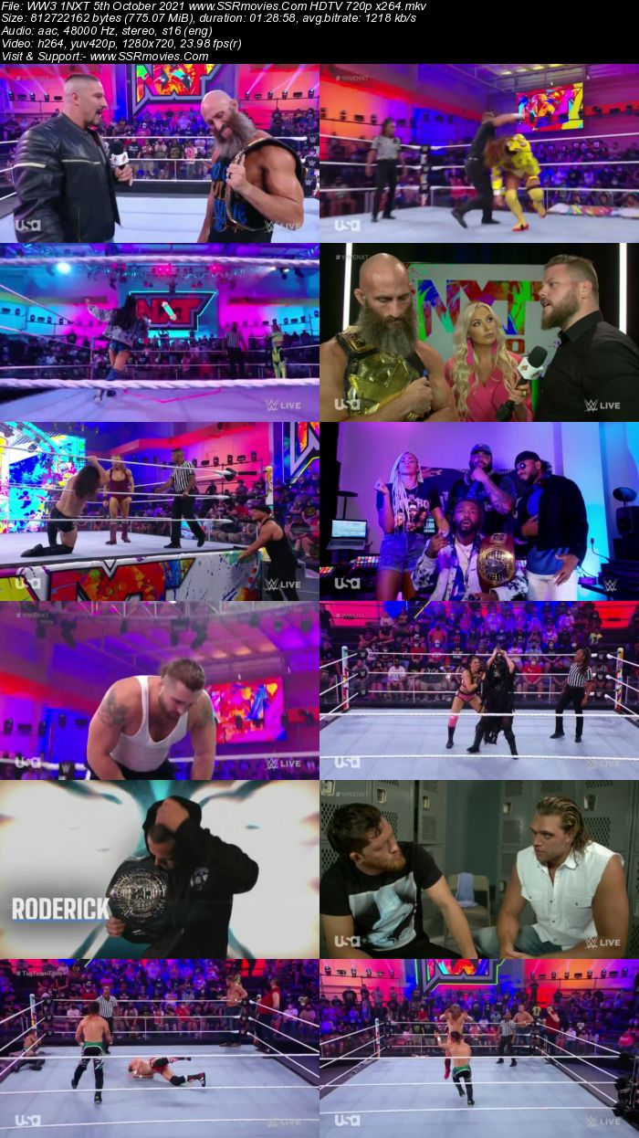 WWE NXT 2.0 5th October 2021 480p 720p HDTV x264 Download