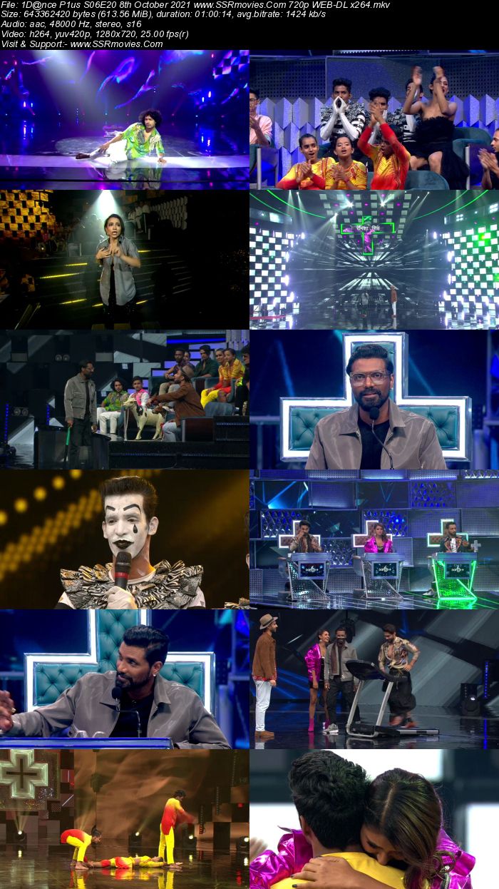 Dance Plus S06E20 8th October 2021 480p 720p WEB-DL x264 250MB Download