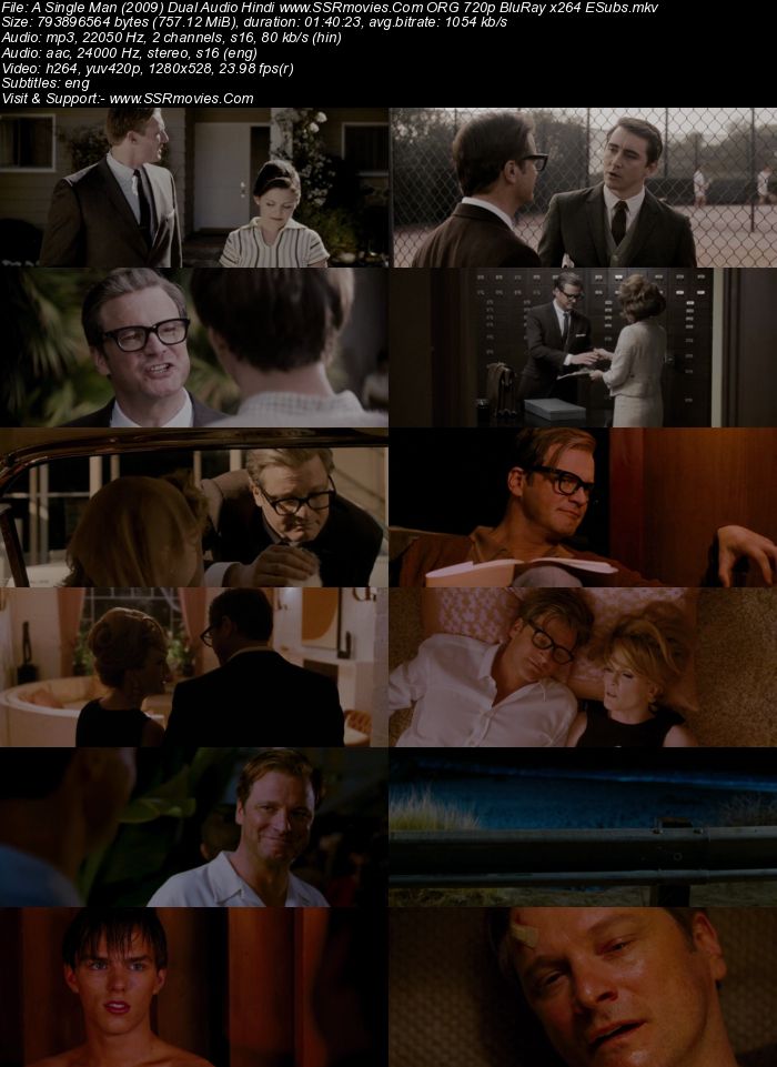 A Single Man (2009) Dual Audio Hindi 720p BluRay x264 750MB Full Movie Download