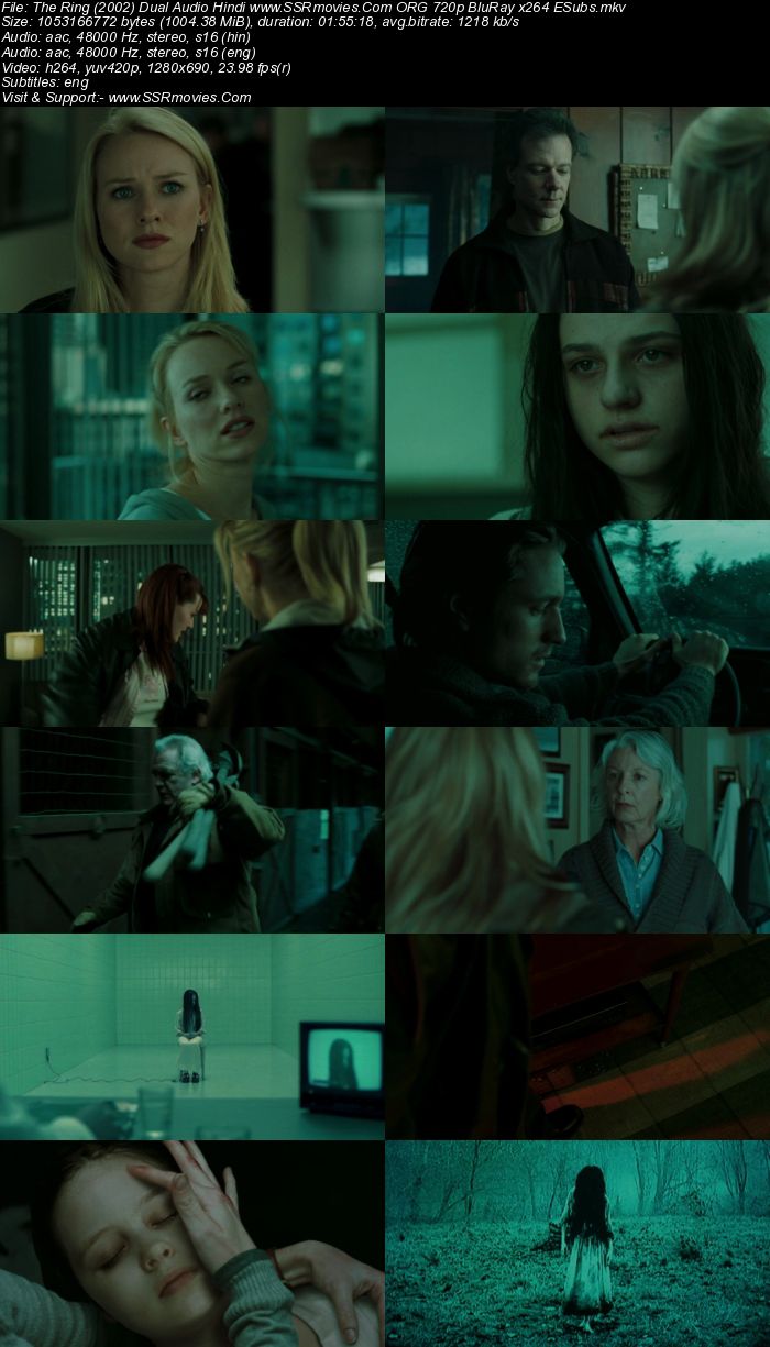 The Ring (2002) Dual Audio Hindi 720p BluRay x264 1GB Full Movie Download